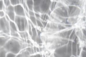 superposition de texture caustique à l'eau. effet d'ombre d'eau ondulée. fond texturé vague abstraite. surface d'eau naturelle claire, propre et brillante.