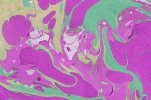 abstrait encre background.winter textures de papier d'encre de marbre violet et vert sur fond aquarelle blanc.wallpaper pour le web et la conception de jeux. photo