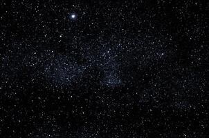 panorama dramatique noir de la galaxie de la nuit de l'espace de l'univers de la lune blanche sur le ciel nocturne photo