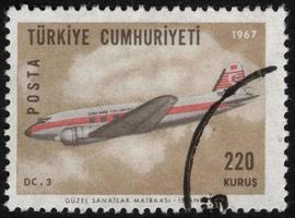timbre-poste de la république de turquie. timbre historique de la république de turquie. un timbre-poste imprimé en république de turquie.