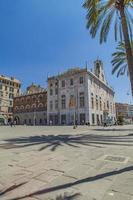 Gênes, Italie 2015 - personnes au palais san giorgio, construit en 1260