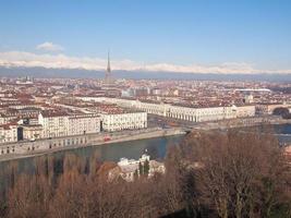 vue aérienne de turin photo