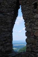 ausblick von einer burg photo