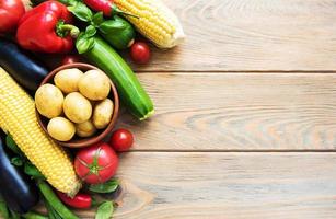 ensemble de légumes photo