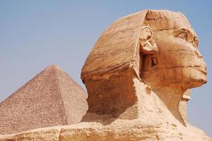 le grand sphinx de Gizeh. Le Caire, Egypte.