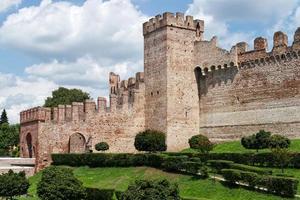 entrée de la ville médiévale fortifiée de cittadella. Padoue, Italie. photo