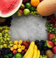 fruits et baies d'été frais
