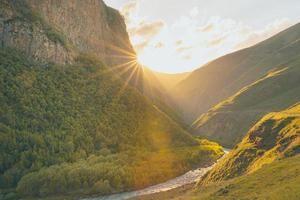 rivière et vallée photo