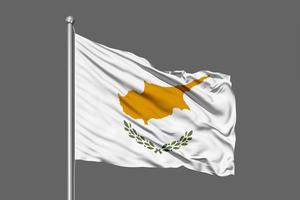 Chypre ondulant le drapeau photo