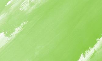 gouache dessinée à la main avec une couleur vert citron photo