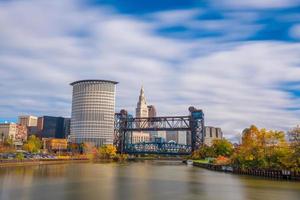 vue sur le centre-ville de cleveland photo