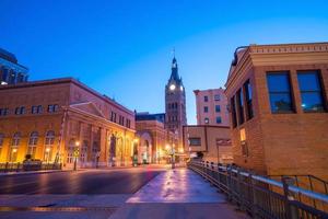 Skyline du centre-ville de Milwaukee aux États-Unis photo