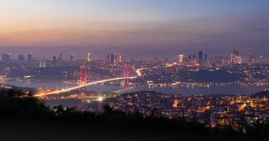 panorama de la ville d'istanbul