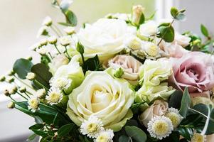 bouquet de mariée blanc photo
