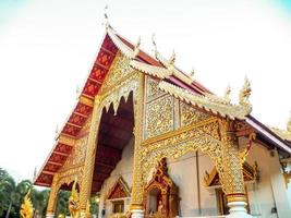 temple à Chiang Mai. photo