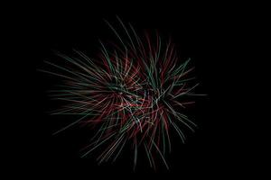 images abstraites de feux d'artifice photo