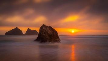 Cornouailles plage de Holywell photo