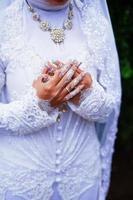 robe de mariée javanaise, cérémonie de mariage photo