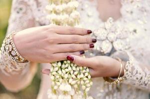 robe de mariée javanaise, cérémonie de mariage photo