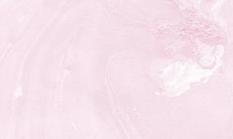 texture d'encre, marbrure dessinée à la main à l'aquarelle avec ruban de couleur rose photo