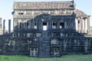 les ruines d'angkor wat. photo