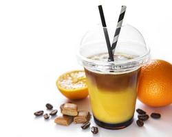 cocktail orange et café photo