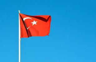 drapeau de la turquie photo