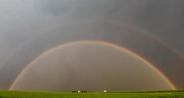 nuages d'orage des prairies photo