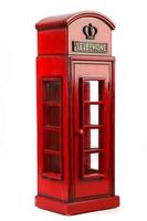 miniature de cabine téléphonique anglaise photo