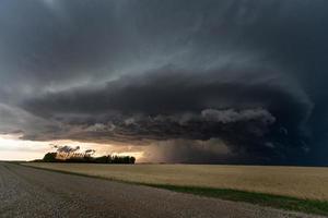 tempête des prairies canada photo