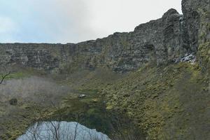 canyon d'asbyrgi islande photo
