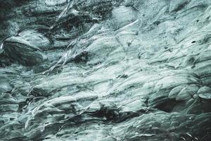 Grottes de glace dans le glacier de Jokulsarlon, Islande photo