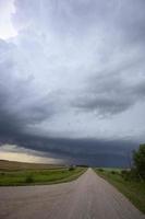 nuages de tempête des prairies canada photo