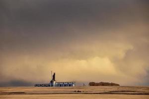 nuages d'orage des prairies photo