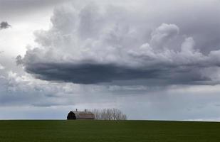 nuages d'orage des prairies photo