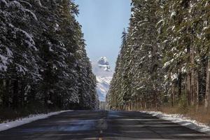 montagnes rocheuses hiver automne photo