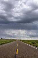 nuages de tempête des prairies canada photo