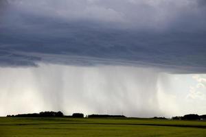 nuages d'orage des prairies photo