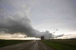 nuages d'orage des prairies photo