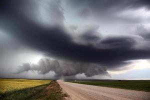 nuages d'orage des prairies photo