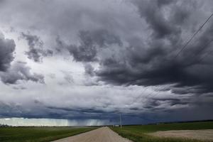 nuages d'orage des prairies photo