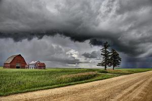 tempête des prairies canada photo