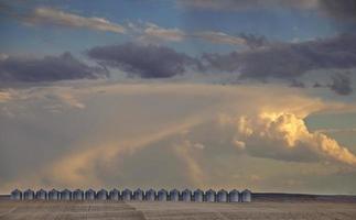 nuages d'orage des prairies photo