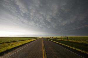 nuages d'orage des prairies photo