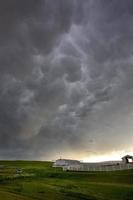 nuages de tempête des prairies canada photo