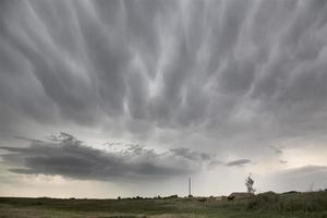 nuages d'orage des prairies photo