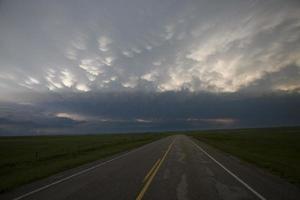 nuages d'orage des prairies photo