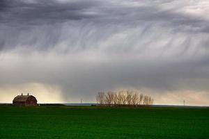 nuages d'orage des prairies photo