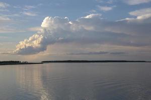 nuages de tempête des prairies canada photo