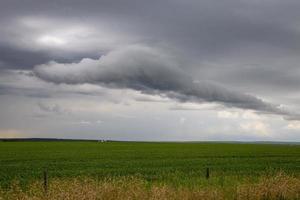 nuages de tempête des prairies canada photo